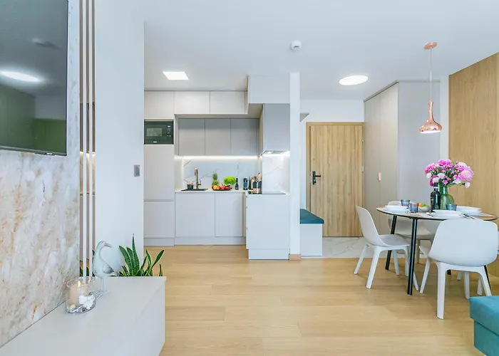 Апартаменты Jp Jastrzebia, Wysoki Standard, Parking, Blisko Morza ! Ястшембя-Гура